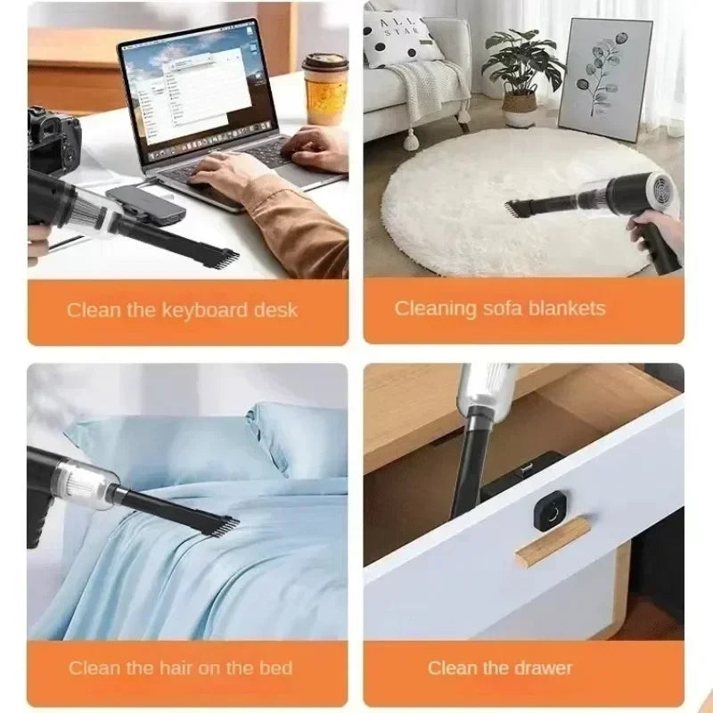 Portable Wireless Car Vacuum