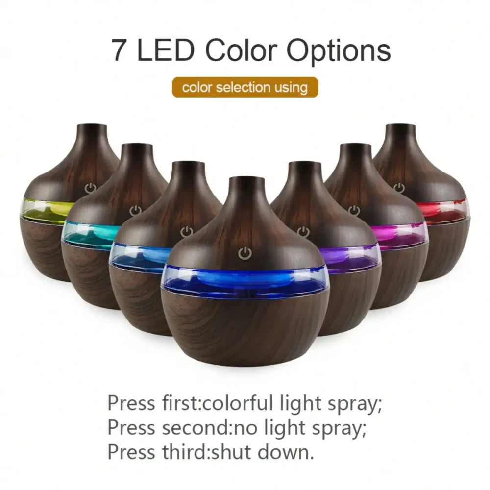 Wood Aroma Diffuser and Humidifier