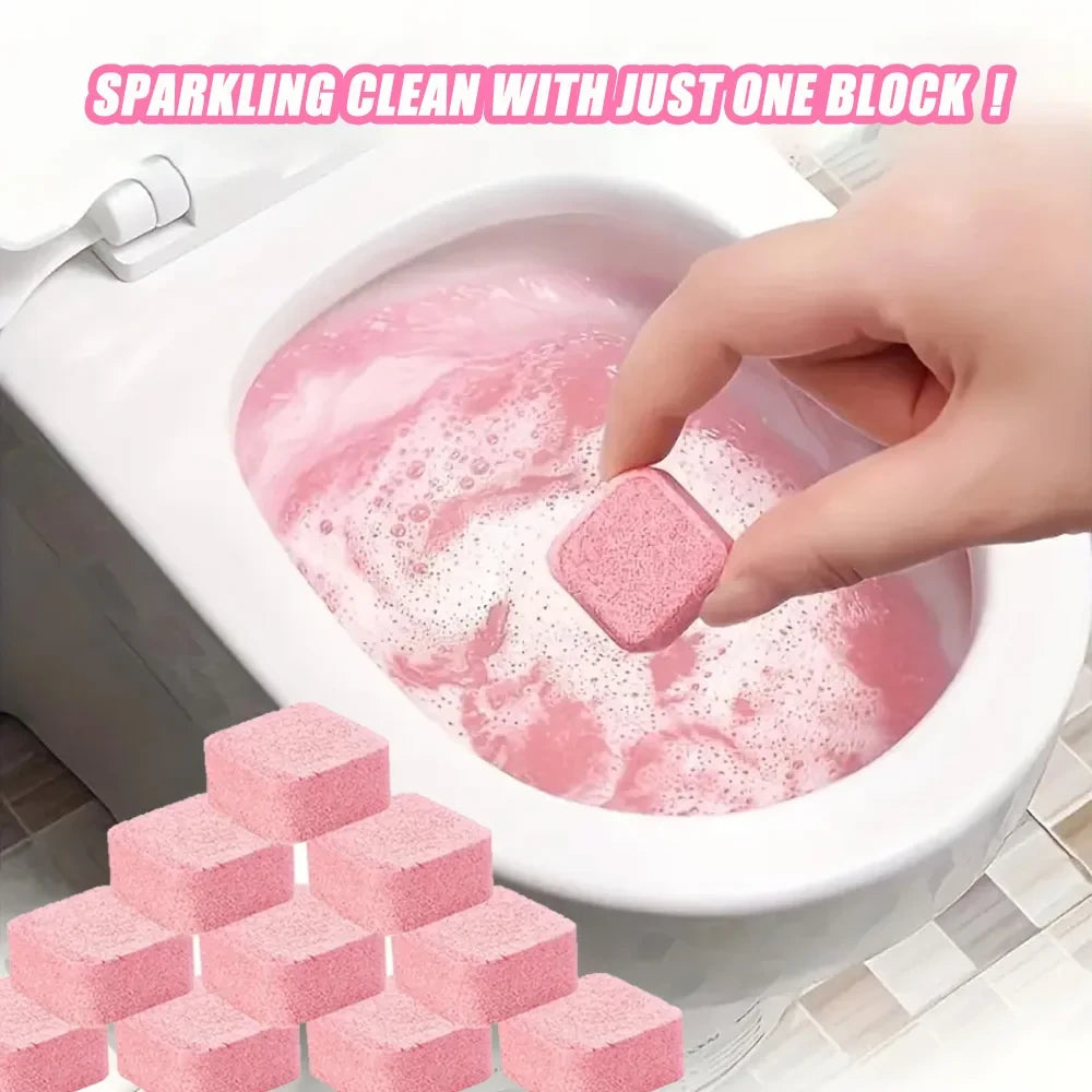 Effervescent Toilet Cleaning Tablets
