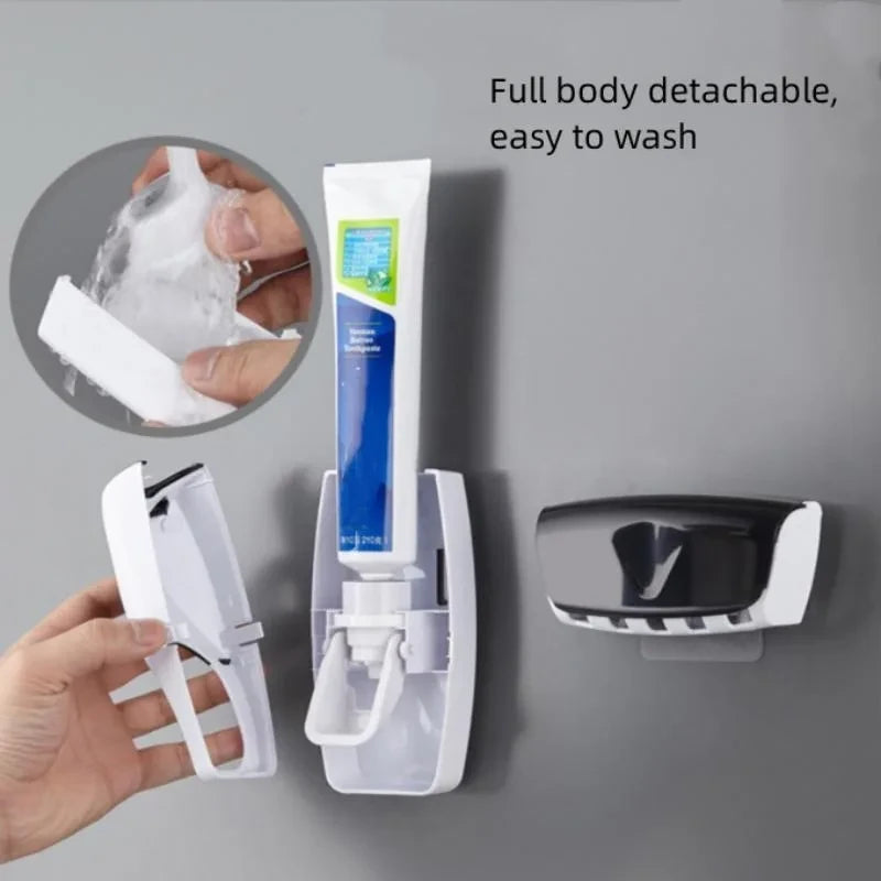 Wall-Mounted Bathroom Organizer Set