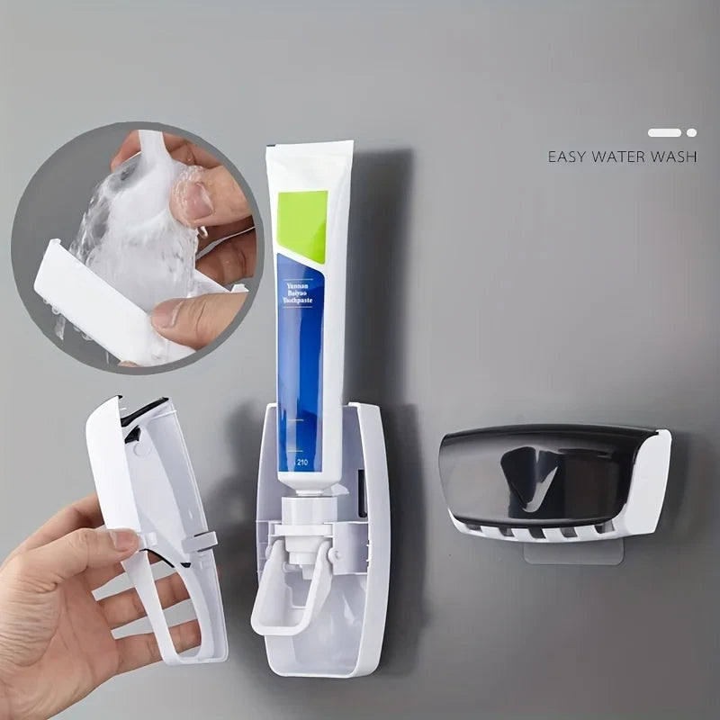 Wall-Mounted Bathroom Organizer Set