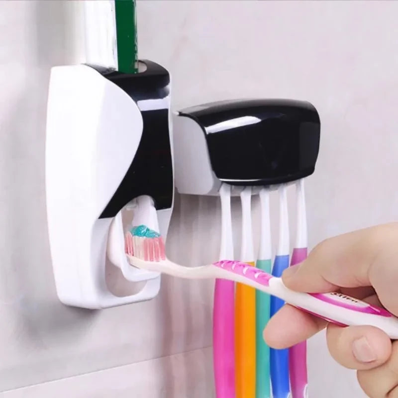 Wall-Mounted Bathroom Organizer Set