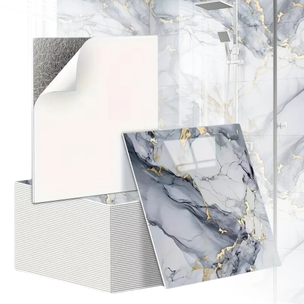 3D Marble Effect Adhesive Wall Panels