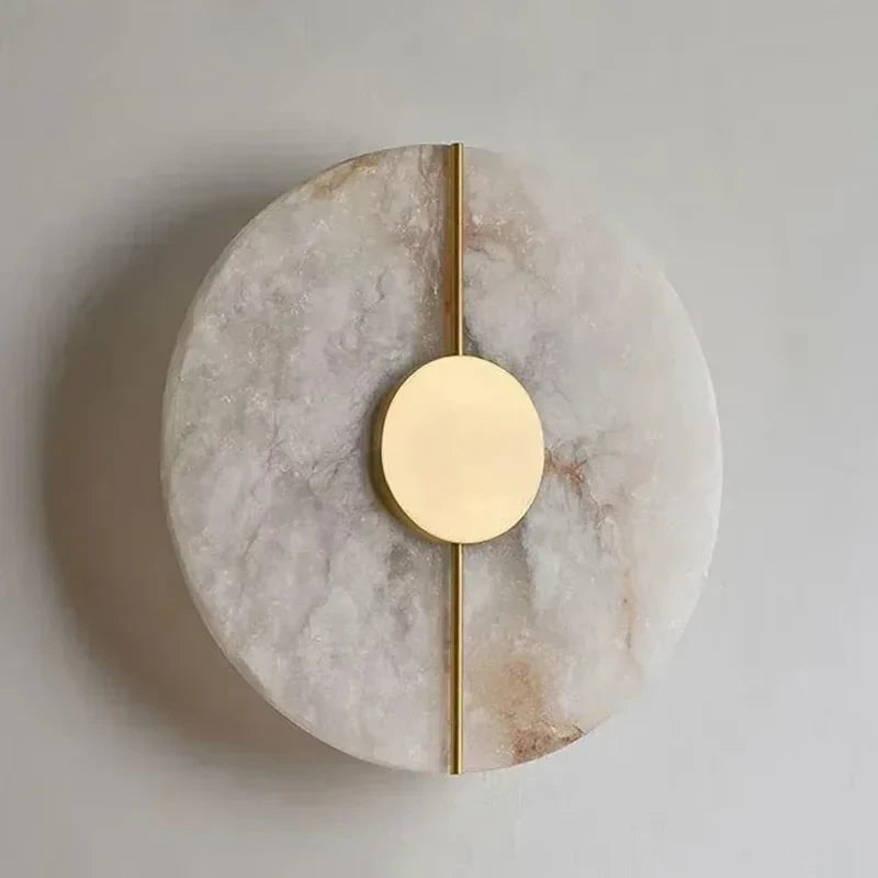 Alabaster Marble Wall Sconce