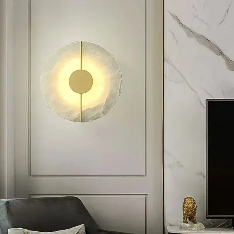 Alabaster Marble Wall Sconce