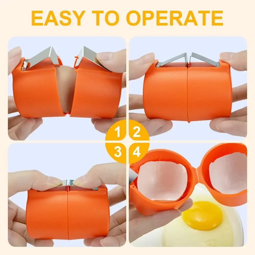 Multifunctional Egg Shell Cracker