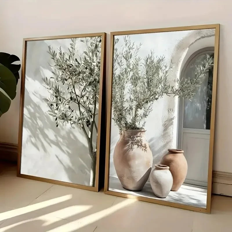 Antique Olive Tree Canvas Art