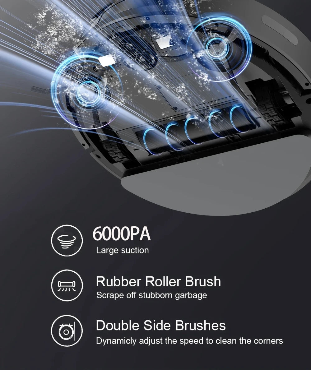 Smart Robot Vacuum and Mop