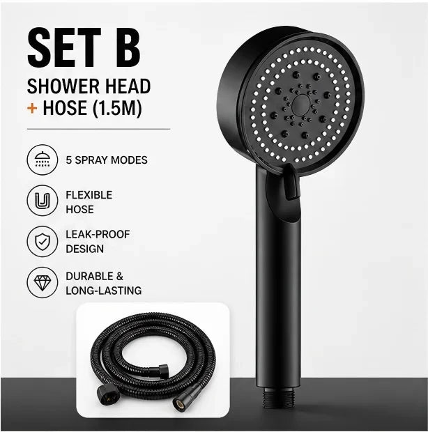Adjustable Handheld Shower Head