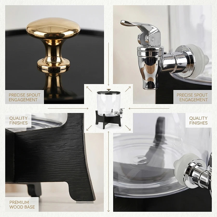 Clear Liquid Detergent Dispenser
