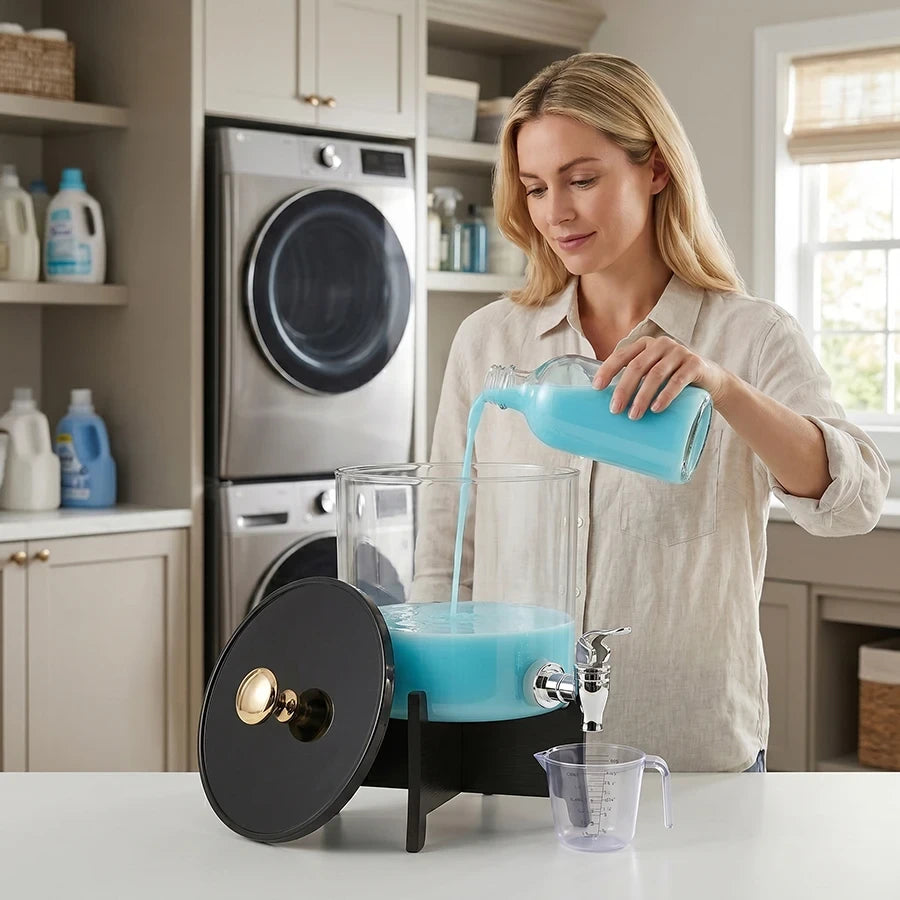 Clear Liquid Detergent Dispenser
