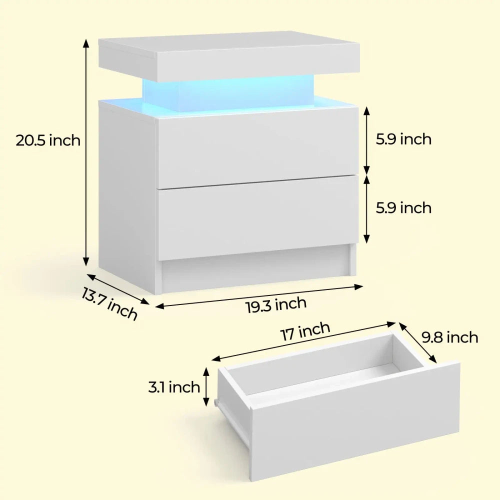 RGB LED Nightstand